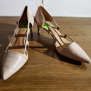 Calvin Klein Tan Stiletto Pumps sz 9 1/2